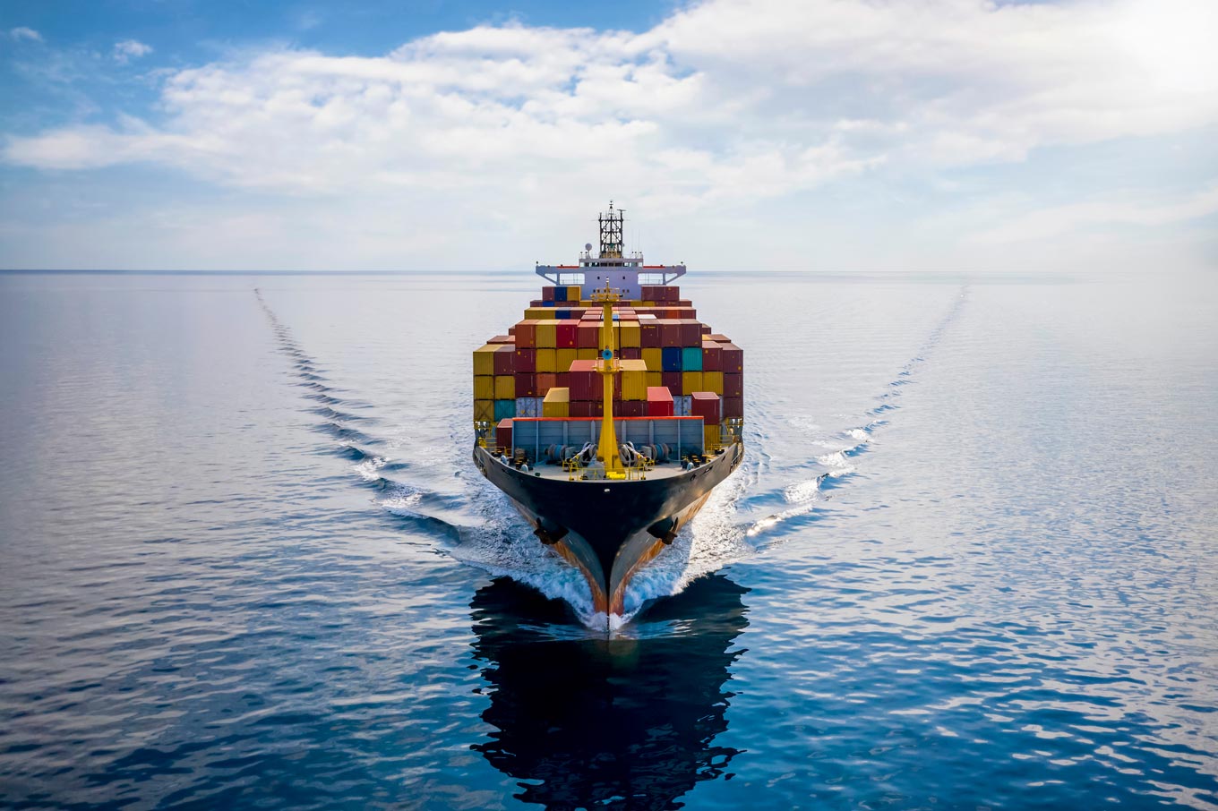 Service de transport maritime international
